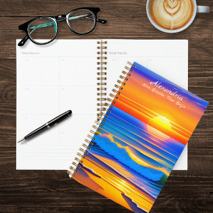 Brillanter Ozean Sunset Planer