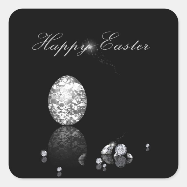 Brillantes Ostereier - Aufkleber (Vorderseite)