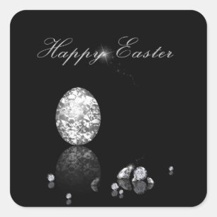 Brillantes Ostereier - Aufkleber