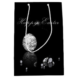 Brillantes Ostereier - mittelgroße Geschenktasche Mittlere Geschenktüte