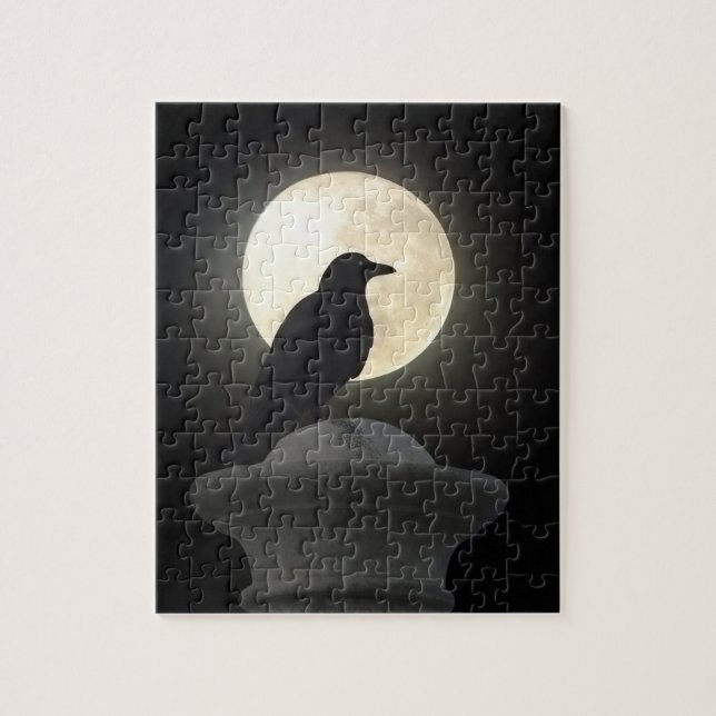 Brillanz eines Vollmonds Puzzle (Vertikal)