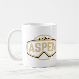 Brille Aspen Snowmass Colorado Skigebiet Geschenke Kaffeetasse