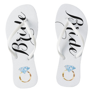 Brille Flip Flops mit Diamantring