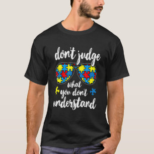 Brille für Autismus-Bewusstsein Autistische Kinder T-Shirt