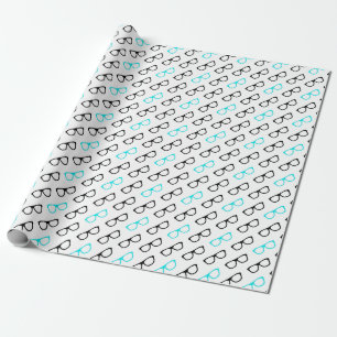 Brille Geschenkpapier