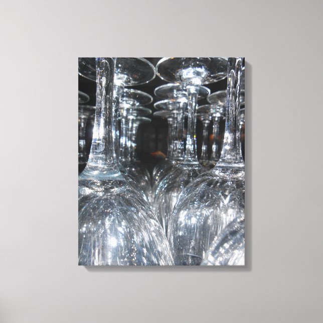 Brille Leinwanddruck (Vorderseite)