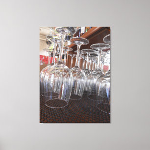 Brille Leinwanddruck