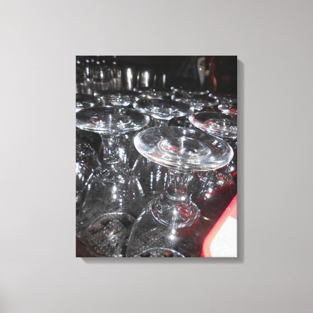 Brille Leinwanddruck (Vorderseite)