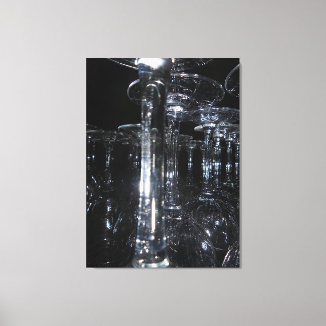 Brille Leinwanddruck (Vorderseite)