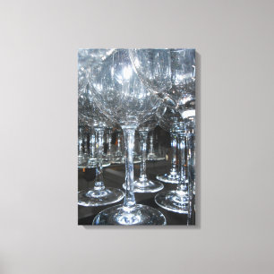 Brille Leinwanddruck