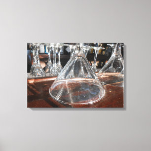 Brille Leinwanddruck