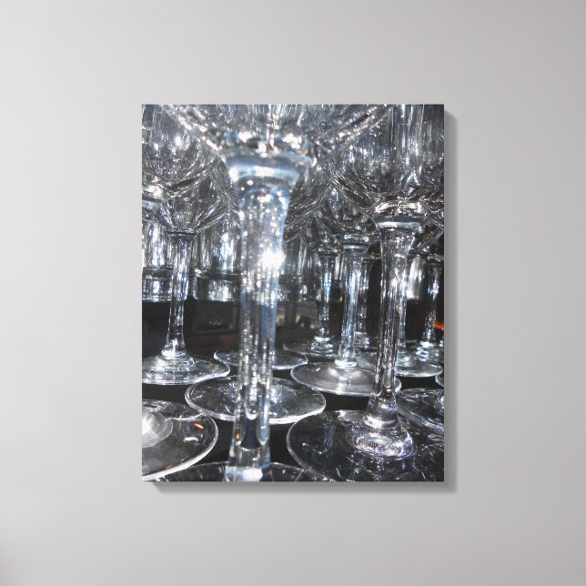 Brille Leinwanddruck (Vorderseite)