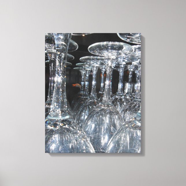 Brille Leinwanddruck (Vorderseite)