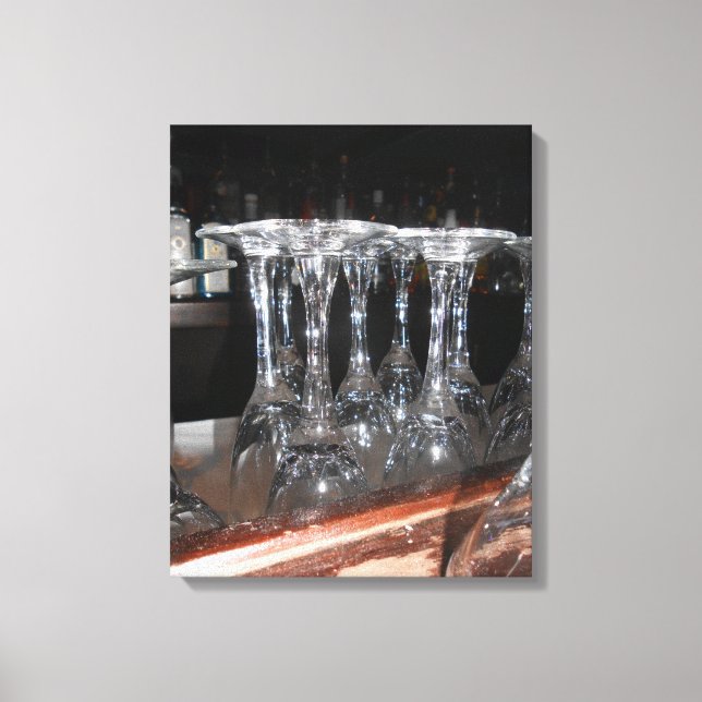 Brille Leinwanddruck (Vorderseite)