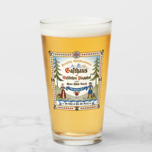 Brille ~ Lodge Signage Glas