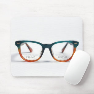 Brille mit Bifokalgläsern Mousepad