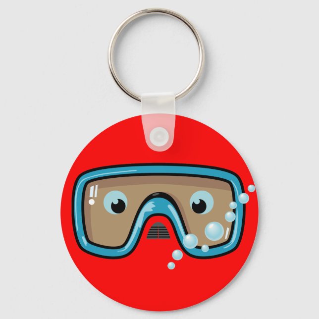 Brille Schlüsselanhänger (Vorderseite)