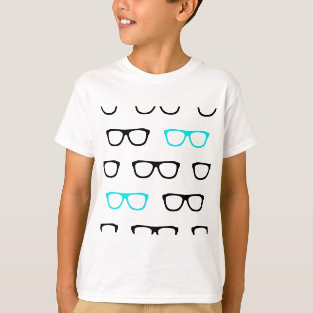 Brille T-Shirt (Vorderseite)