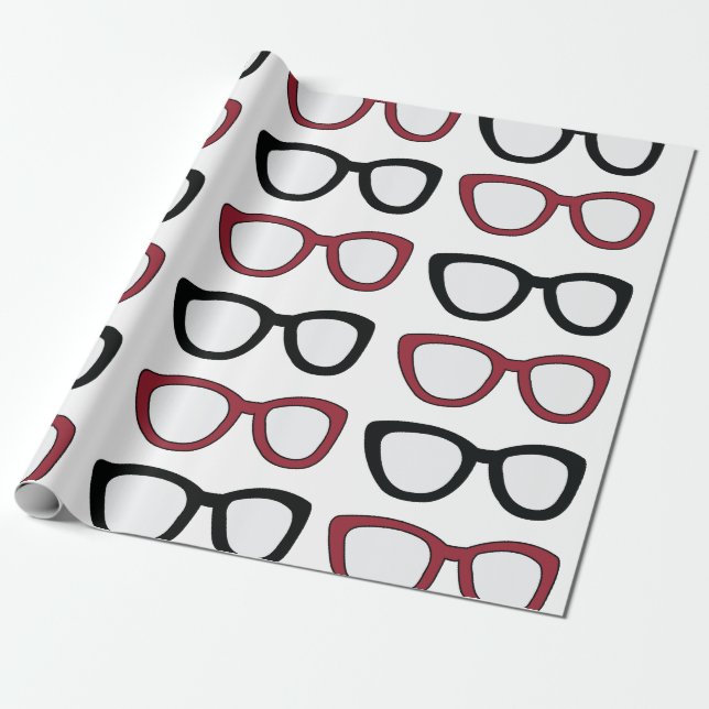 Brillen Augengläser Gläser Optiker Geschenkpapier (Ungerollt)