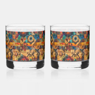Brillen der verzauberten Marine "Inherited Artistr Whiskyglas