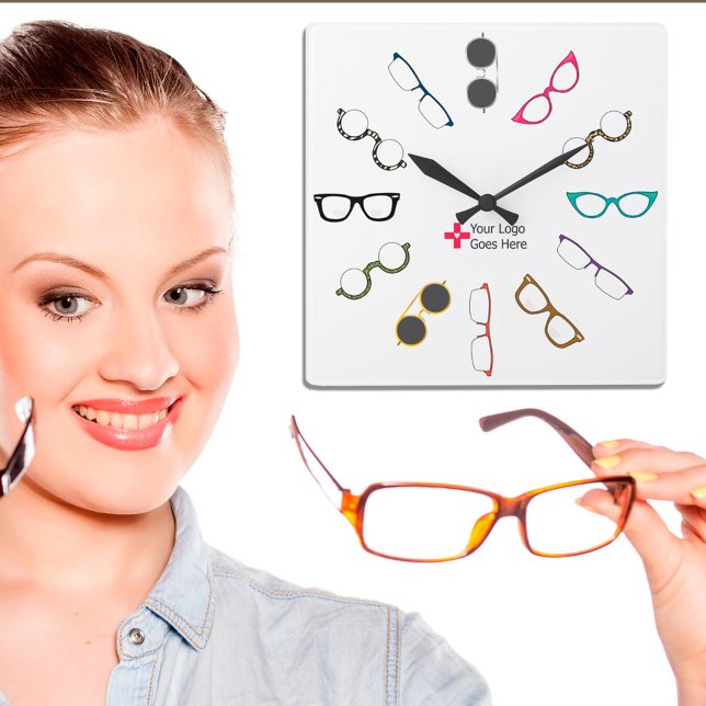 Brillen für benutzerdefinierte Logos Uhr (Von Creator hochgeladen)