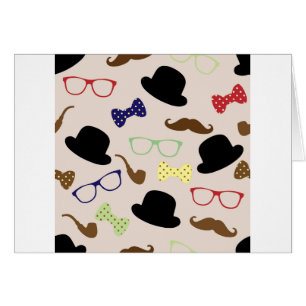 Brillen, Hats und Mustache