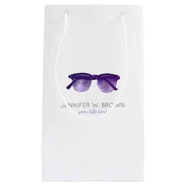 Brillen Kleine Geschenktüte (Vorderseite)