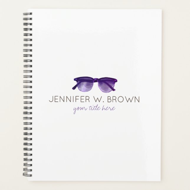 Brillenfachmann Augen Brillen Planer (Vorderseite)