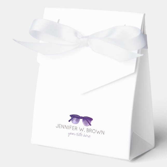 Brillenfachmann Augenoptiker Geschenkschachtel (Vorderseite)