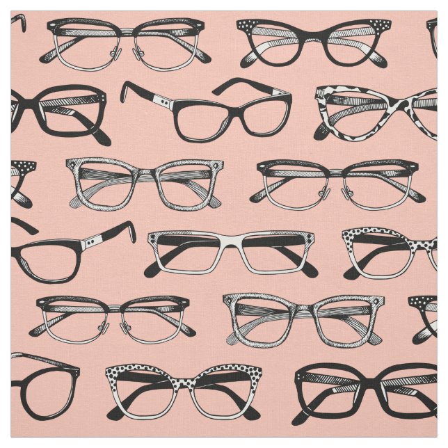 Brillengläser, Brille, Brille, Brille Stoff (Muster)