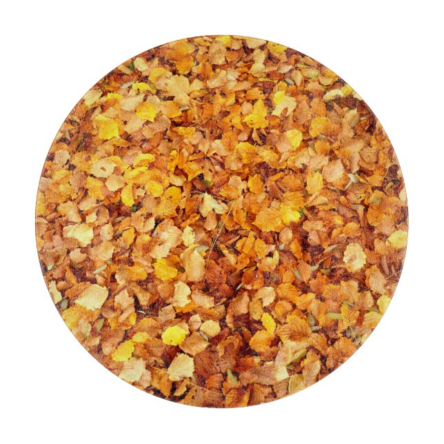 Brillenkopfplatine im Herbst Schneidebrett (Vorderseite)