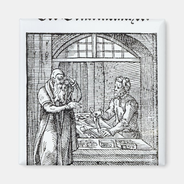 Brillenmacher Magnet (Vorne)