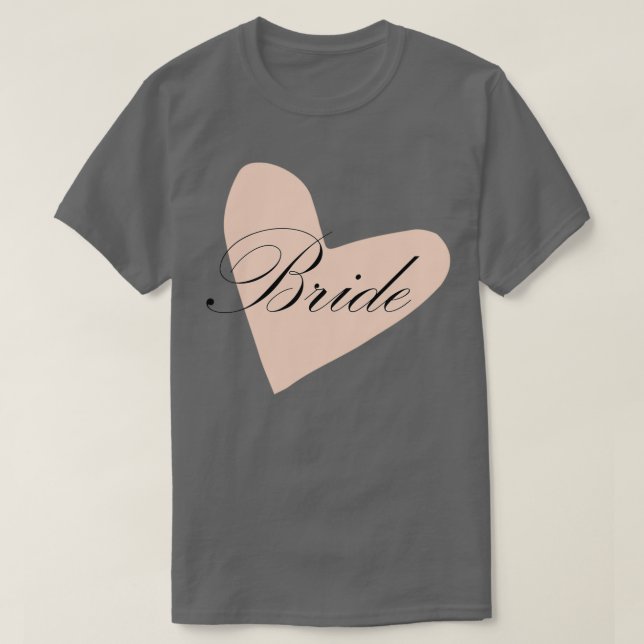 Brillenschwarz auf rosa Herz T-Shirt (Design vorne)