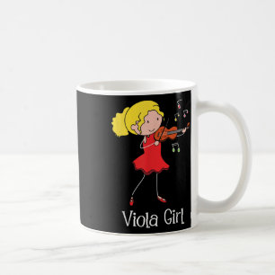 Brillenträgerin - Bratschistin Sinfonieband Jazz-M Kaffeetasse