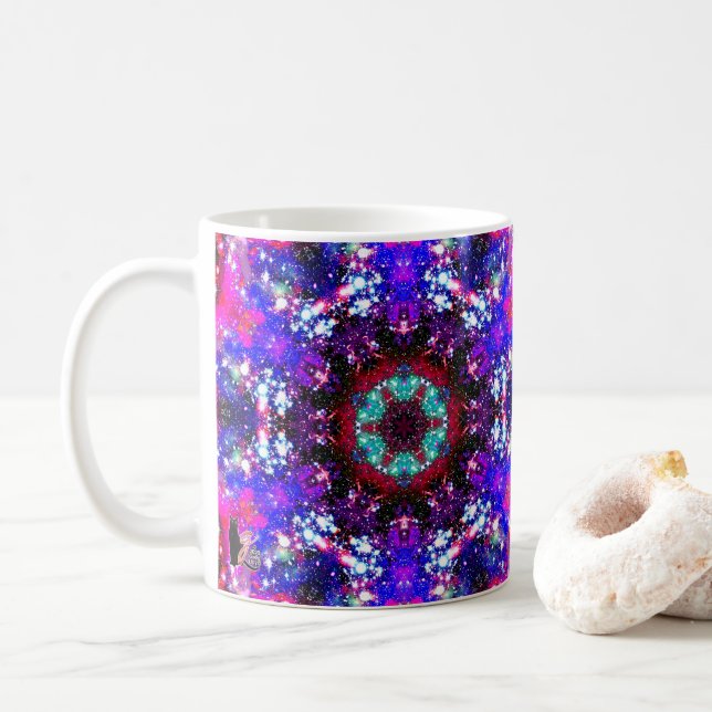 Brilliance Stellar Kaleid Kaffeetasse (Mit Donut)