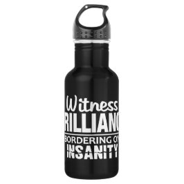 BRILLIANCE VS INSANITY - Farbe wählen Trinkflasche