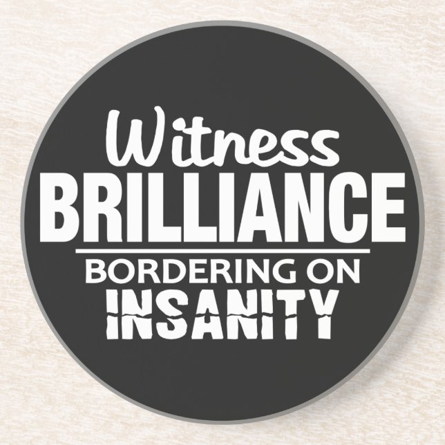 BRILLIANCE VS RSANITY Custom Untersetzer (Vorne)