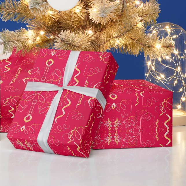 Brilliant Bash Geschenkwrap Geschenkpapier (Feiertage)