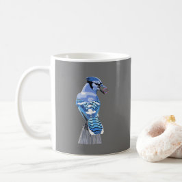 Brilliant Blue Jay Kaffeetasse