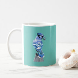 Brilliant Blue Jay Kaffeetasse