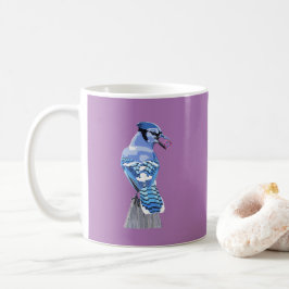 Brilliant Blue Jay Kaffeetasse