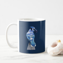 Brilliant Blue Jay Kaffeetasse
