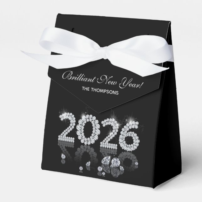Brilliant Diamonds Luxury New Year 2026 Geschenkschachtel (Vorderseite)