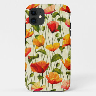 Brilliant Poppies Case-Mate iPhone Hülle