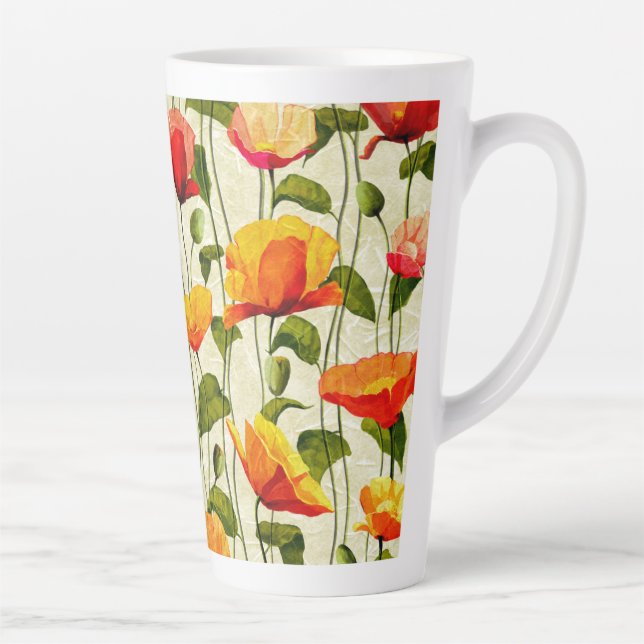 Brilliant Poppies Milchtasse (Rechts)