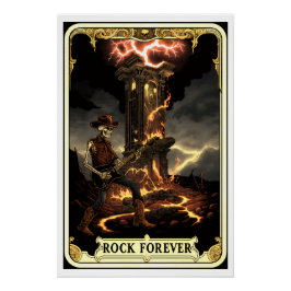 Brilliant Poster, Rock Music Forever Poster