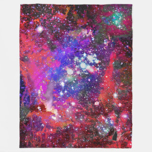 Brilliant Star Field Fleece Blanket