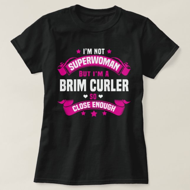 Brim Curler T-Shirt (Design vorne)