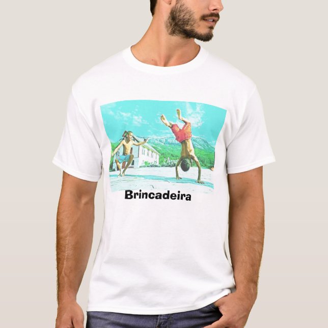 Brincadeira (lila) T-Shirt (Vorderseite)