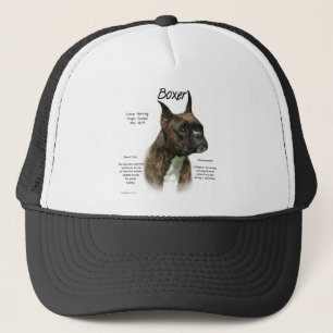 Brindle Boxer History Truckerkappe